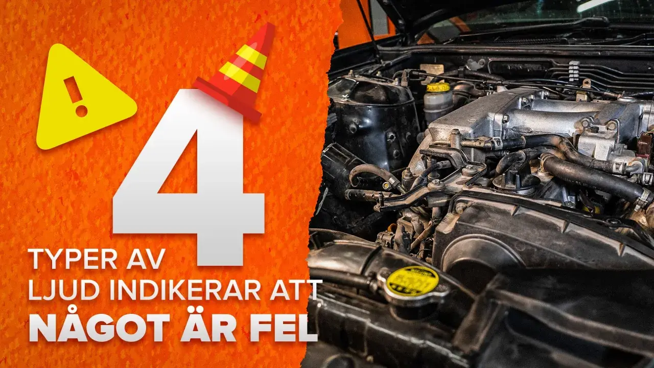 4 typer av ljud indikerar att något är fel. Ett skramlande ljud under bilen kan vara ett tecken på problem.